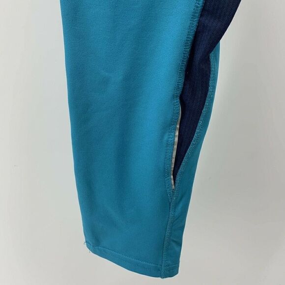 Teal Blue Athletic Leggings XL Vented Colosseum - Picture 4 of 7